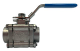 2013KM ~ 3-PC. Threaded End Ball Valve