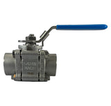 2011 KM ~ 3-PC. Socket Weld End Ball Valve