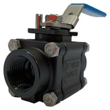 2013KM ~ 3-PC. Threaded End Ball Valve - Carbon Steel