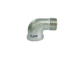 SS 150 # ISO Threaded 90 Degree Street Elbow Pipe Fitting