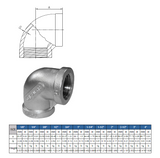 SS 150# Threaded 90 Degree Elbow MSS-SP114 Pipe Fitting