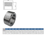 SS 150# ISO Threaded Half Coupling Pipe Fitting